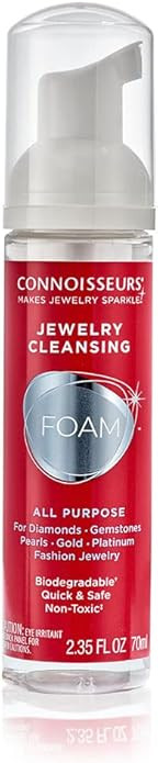 CONNOISSEURS All-Purpose Jewelry Cleansing Foam, Quick and Easy Jewelry Cleaner Solution | Amazon (US)
