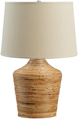 Ashley Furniture Kerrus Rattan Table Lamp (1/CN), Brown | Amazon (US)