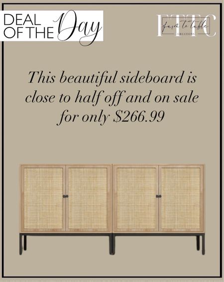 Deal of the Day. Follow @farmtotablecreations on Instagram for more inspiration.

This gorgeous two piece sideboard is a steal. Close to half off and only $266.99. 

Sideboard | Living Room Furniture| Living Room Decor | Media Console 

#LTKSaleAlert #LTKHome #LTKStyleTip