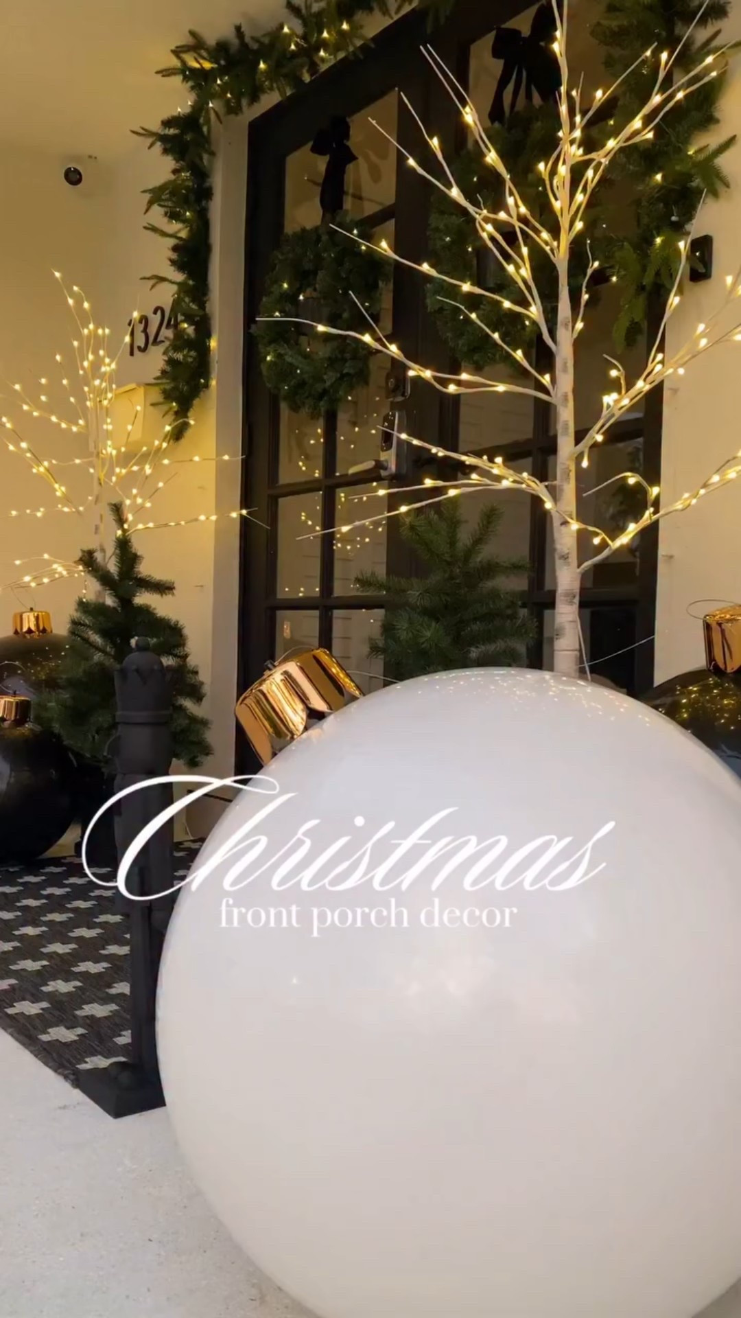 My most requested item for the last 3 years, these giant inflatable ornaments in my front porch. They’re timeless and look spectacular 😍

Follow and comment LINKS for links sent directly to you ✨

#christmasdecor #christmasfrontporch #christmasinspo

#LTKSeasonal #LTKSaleAlert #LTKHoliday