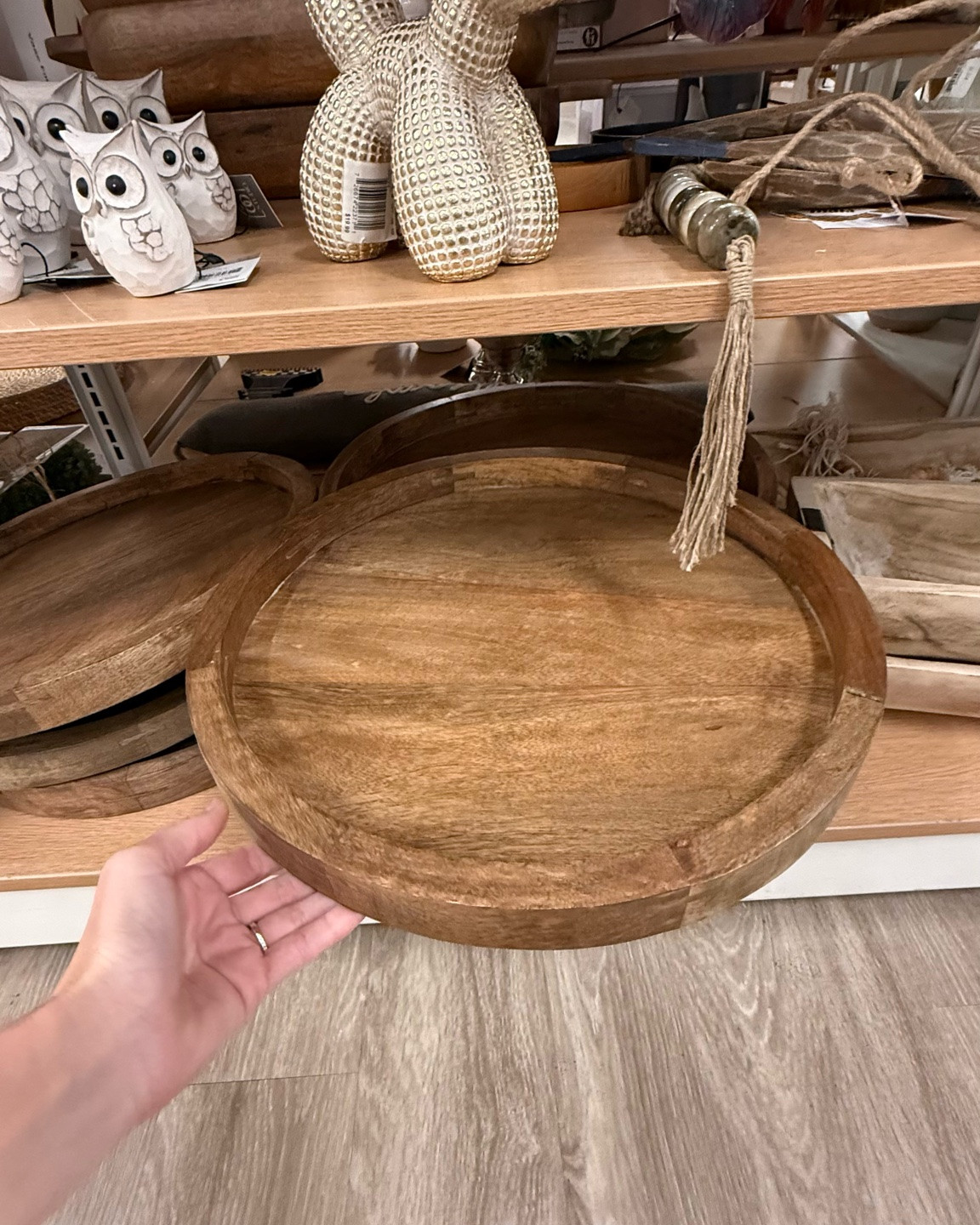 Everyday Decor Mango Wood Decorative Tray — @Kohl's 

This mango wood tray is giving ALL the organic modern vibes and I am obsessed 😍🪵 The natural wood grain is so beautiful in person — it’s the kind of piece that instantly makes your coffee table, ottoman, or console look styled without even trying ✨

And the price?! Currently on sale + an extra 20% off with code GET20 — so you can snag it for as low as $9.59! 🙌 Linked on my LTK so you can grab it before it sells out! 🛍️

#KohlsHome #KohlsDecor #MangoWood #WoodTray #DecorativeTray #OrganicModern #NaturalHomeDecor #HomeDecorFinds #TableDecor #CoffeeTableDecor #OttomanTray #AestheticHome #HomeDecor2026 #AffordableHomeDecor #LTKFinds

#LTKHome #LTKSaleAlert
