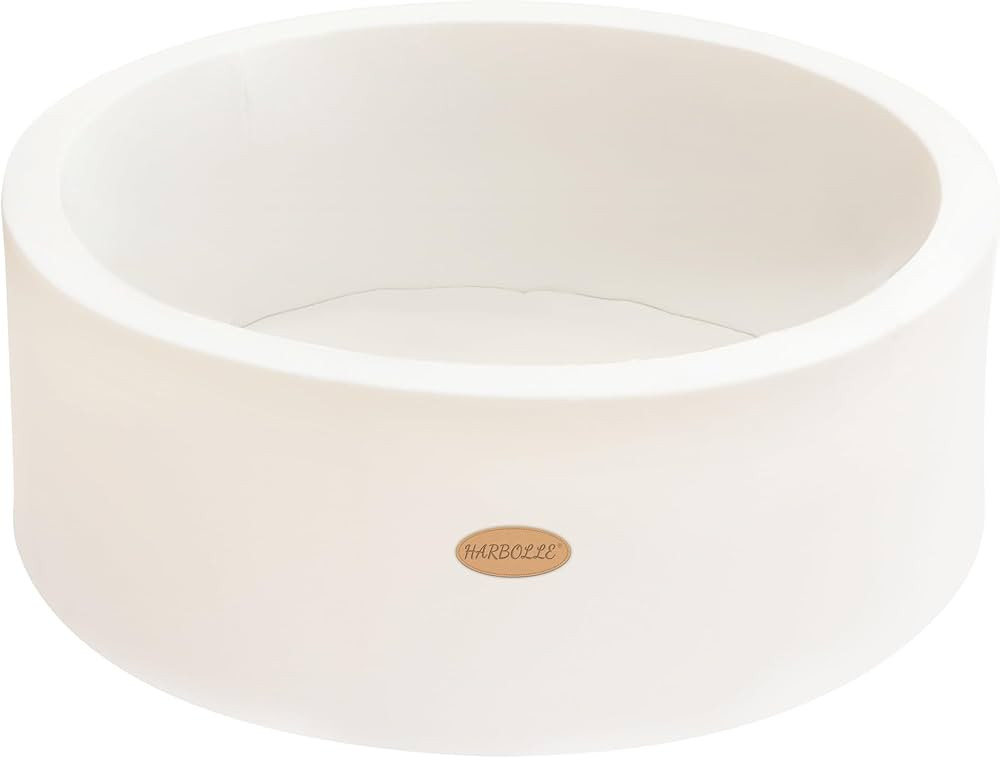 Baby Ball Pit Soft Round Memory Foam Ball Pits NOT Included Balls Indoor Outdoor Playpen for Babi... | Amazon (US)