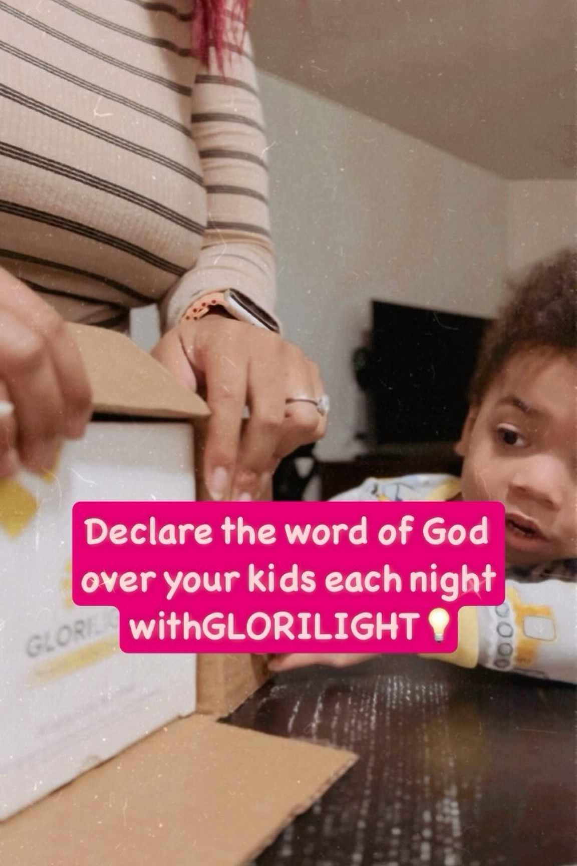 Unbox our @glori.light with us!! This is our new favorite night light! It declares scripture over our toddler while he sleeps at night! And it’s also a fun way to incorporate prayer and scripture memorization into our nighttime routine! 💡✨✝️🙏🏽🌙

Christian, Christian family, Christian mom, Jesus, Scripture, Bible, memory verse, prayer 

#christian #momsofinstagram #nightroutine #christianfamily #christianmom

#LTKFamily #LTKKids #LTKFindsUnder50