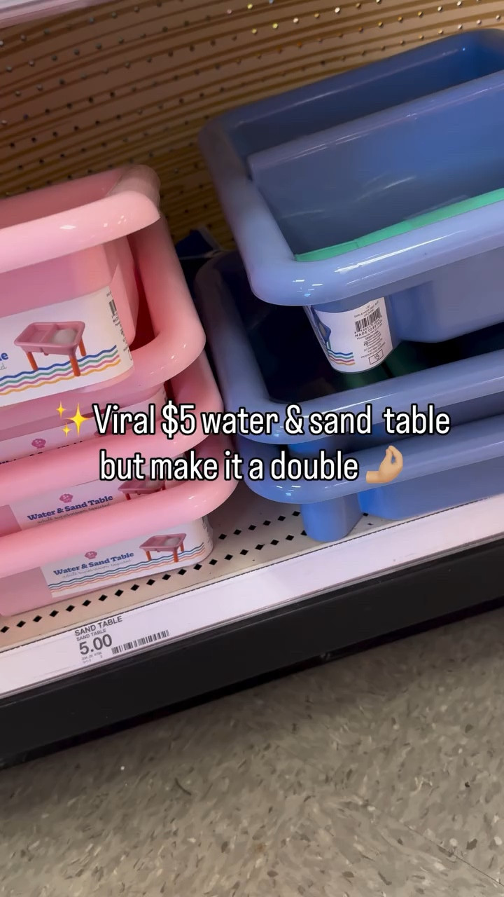 ✨Comment SUMMER for all the 🔗’s !

I FINALLY got my hands on the viral $5 water & sand table from Target! And I wiped out the $1 section with all the accessories! The kids are having a blast in the backyard but honestly, I can’t wait to pack this up for the beach! 

#targetdeals #targetmom #summervibes☀️