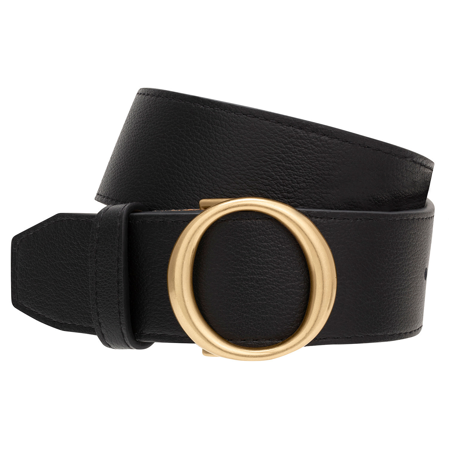Alexa Wide Belt - Black | Oroton | Oroton