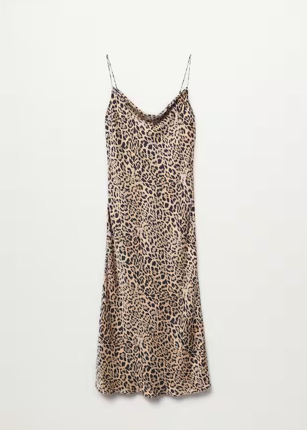 Printed camisole dress | MANGO (UK)