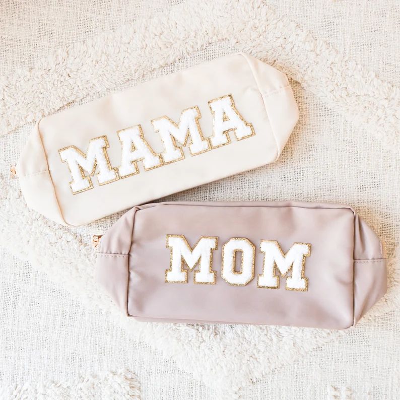 Mother's Day Gift Bag Idea Mama Gift Bag Makeup Bag for Mom Gift for Birthday Mom Travel Bag Cosm... | Etsy (US)