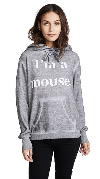 Wildfox I'm a Mouse Cuddles Mouse Hoodie | Shopbop
