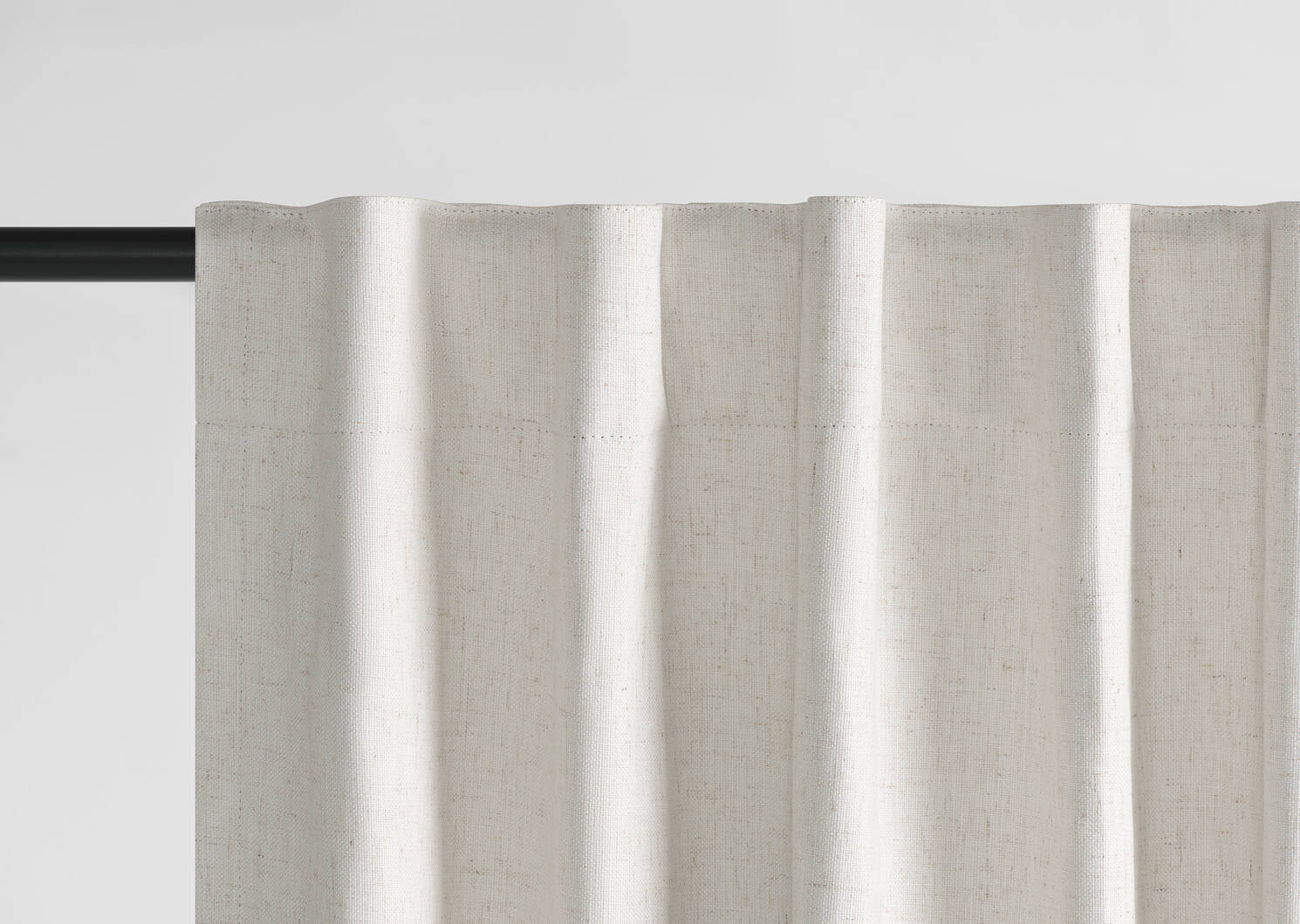 Barden Blackout Curtain 96 Oatmeal | Urban Barn