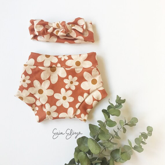 Summer Boho Baby Girl Coming Home Outfit Retro Flowers Baby - Etsy | Etsy (US)