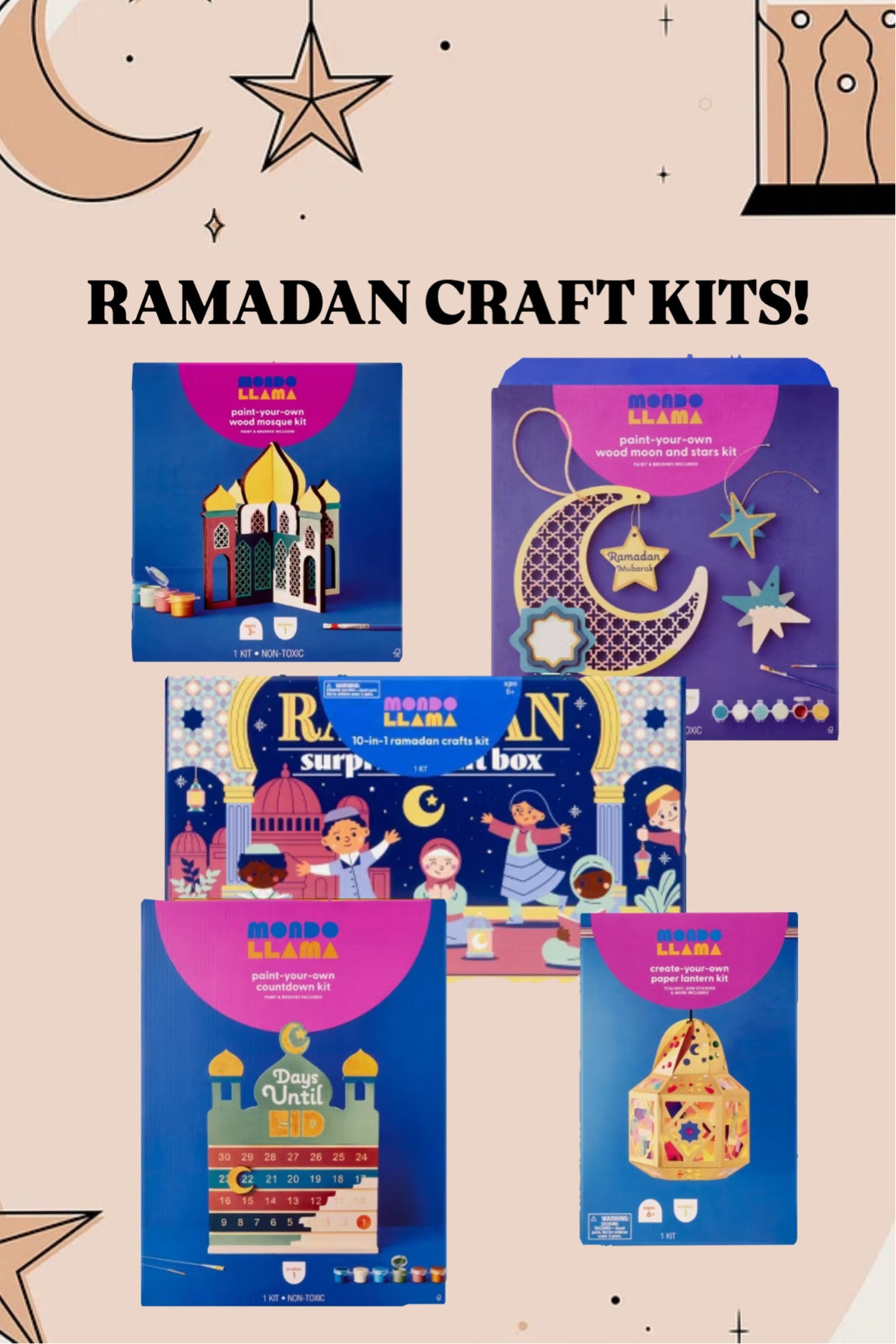 Ramadan craft kits!!! 

#LTKHome #LTKSeasonal