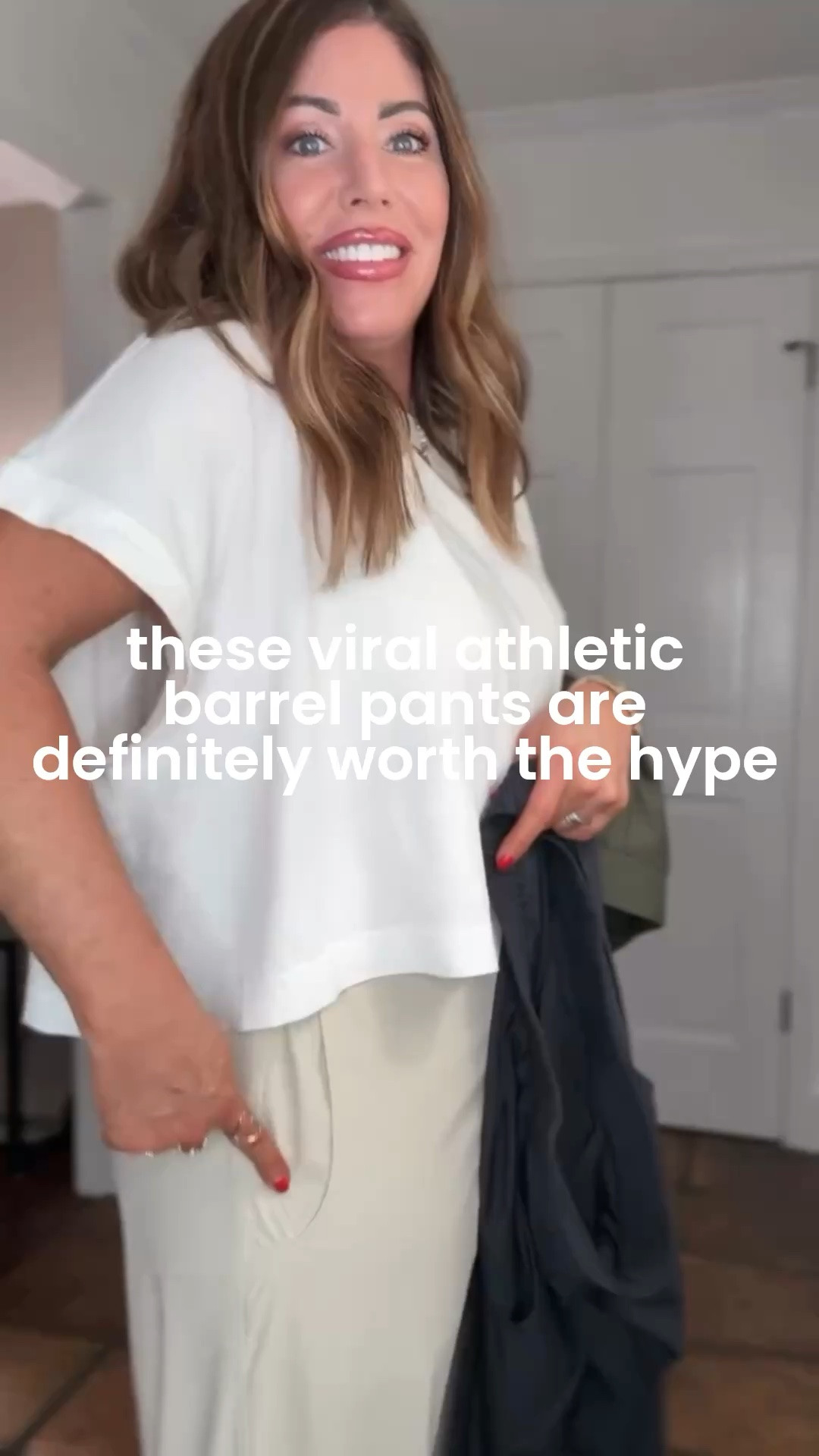 😍viral athletic barrel, travel pants with the cutest seam details and subtle barrel leg. 

I sized up to a large they come in 10 colors. They’re so extremely comfortable and I love that you can dress them up or down.

Over 40 style, travel outfit, summer outfit

#LTKOver40 #LTKMidsize #LTKgrwm