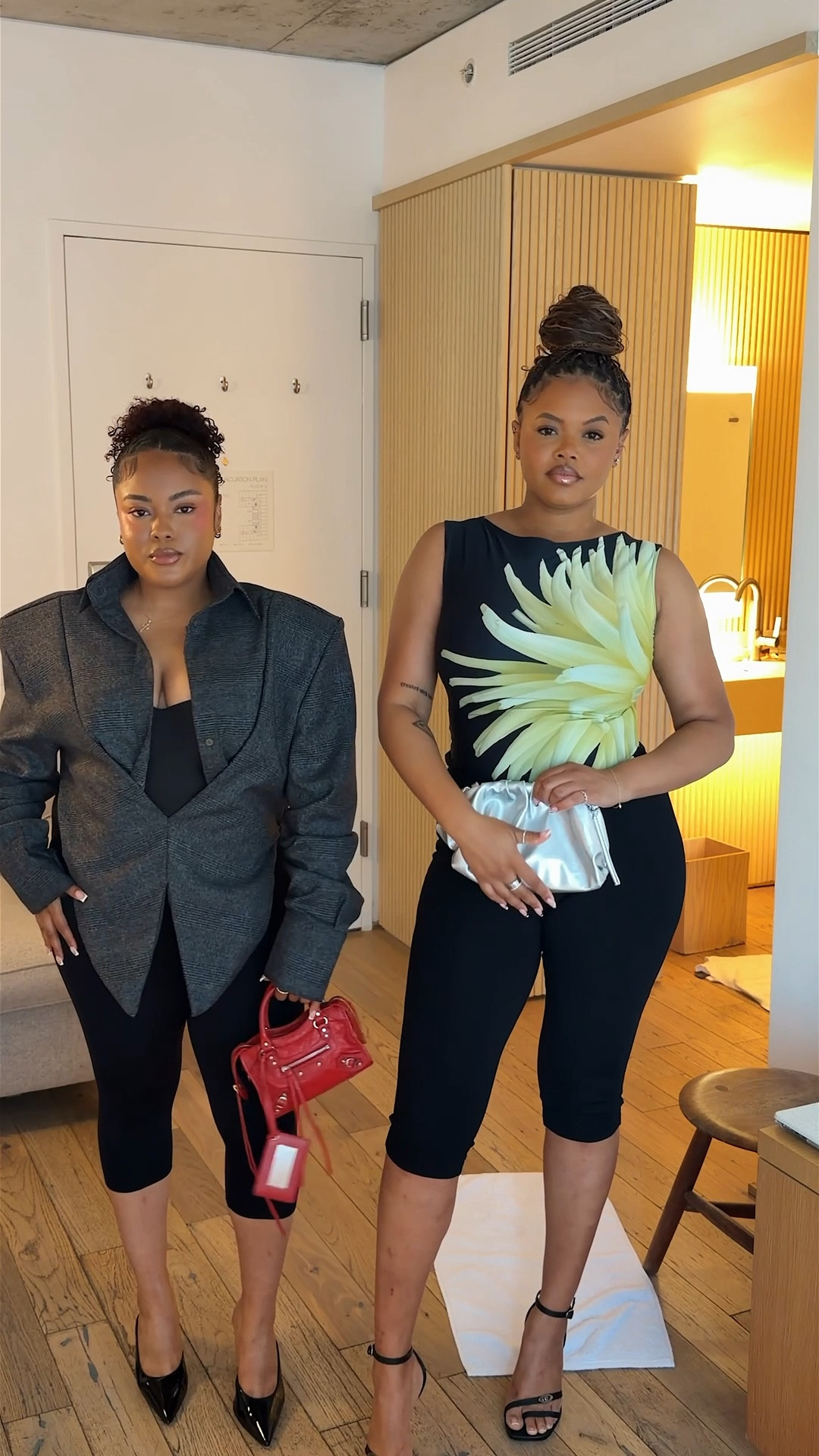 Here’s what I wore to brunch with L’oreal. Shays outfit can’t be linked :(

#LTKootd #LTKMidsize