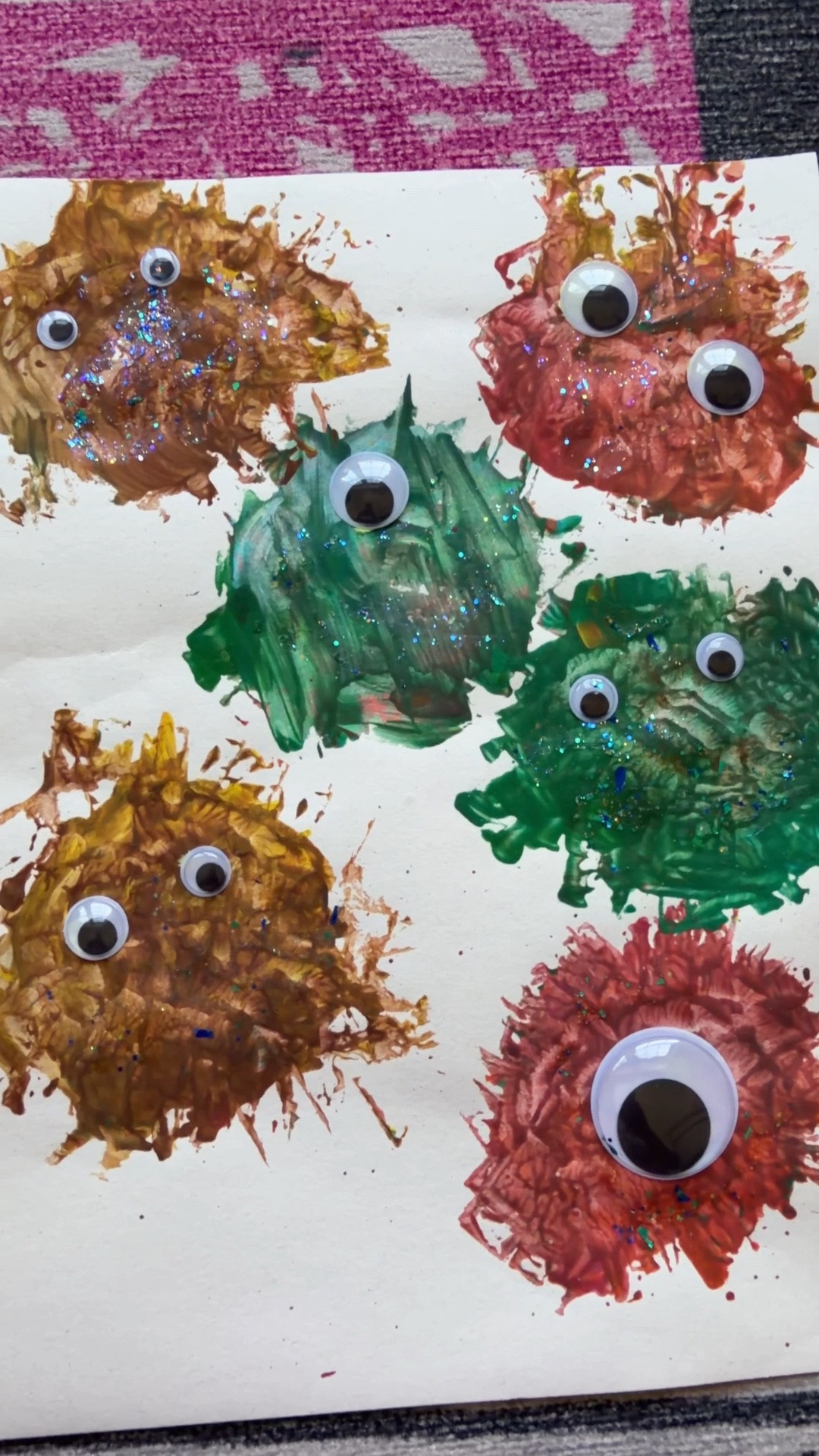Simple art and craft for toddlers, monster art. Linked the washable paint we use and googly eyes for the craft

#LTKBaby #LTKKids