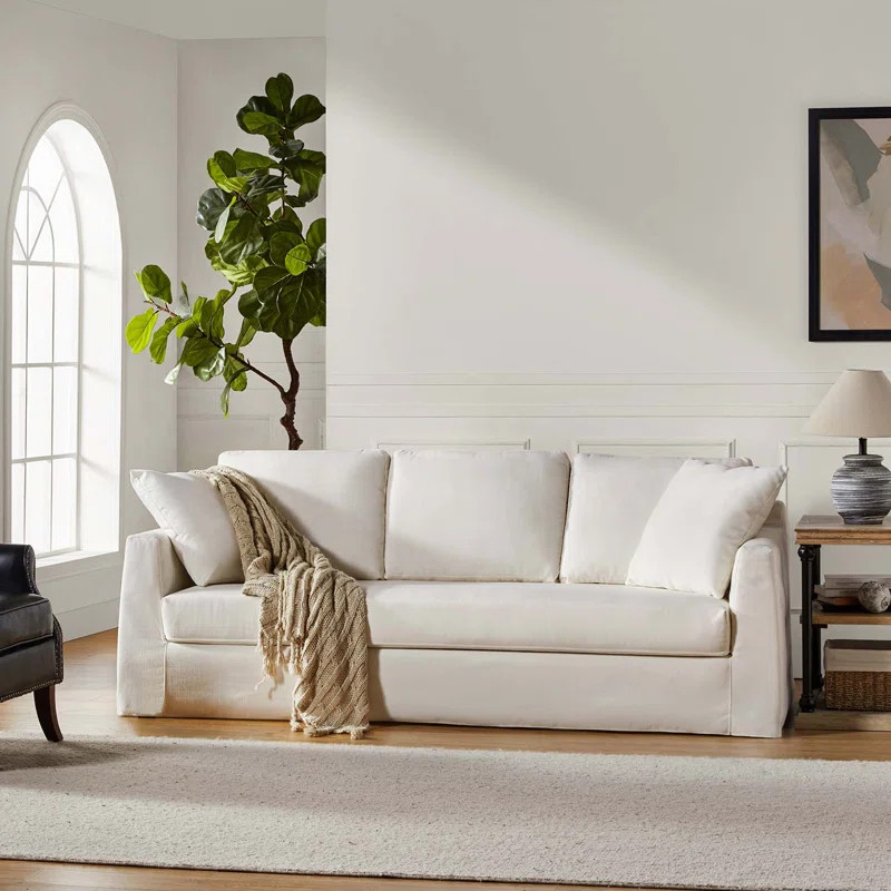 Ful 85'' Slipcovered Sofa | Wayfair North America