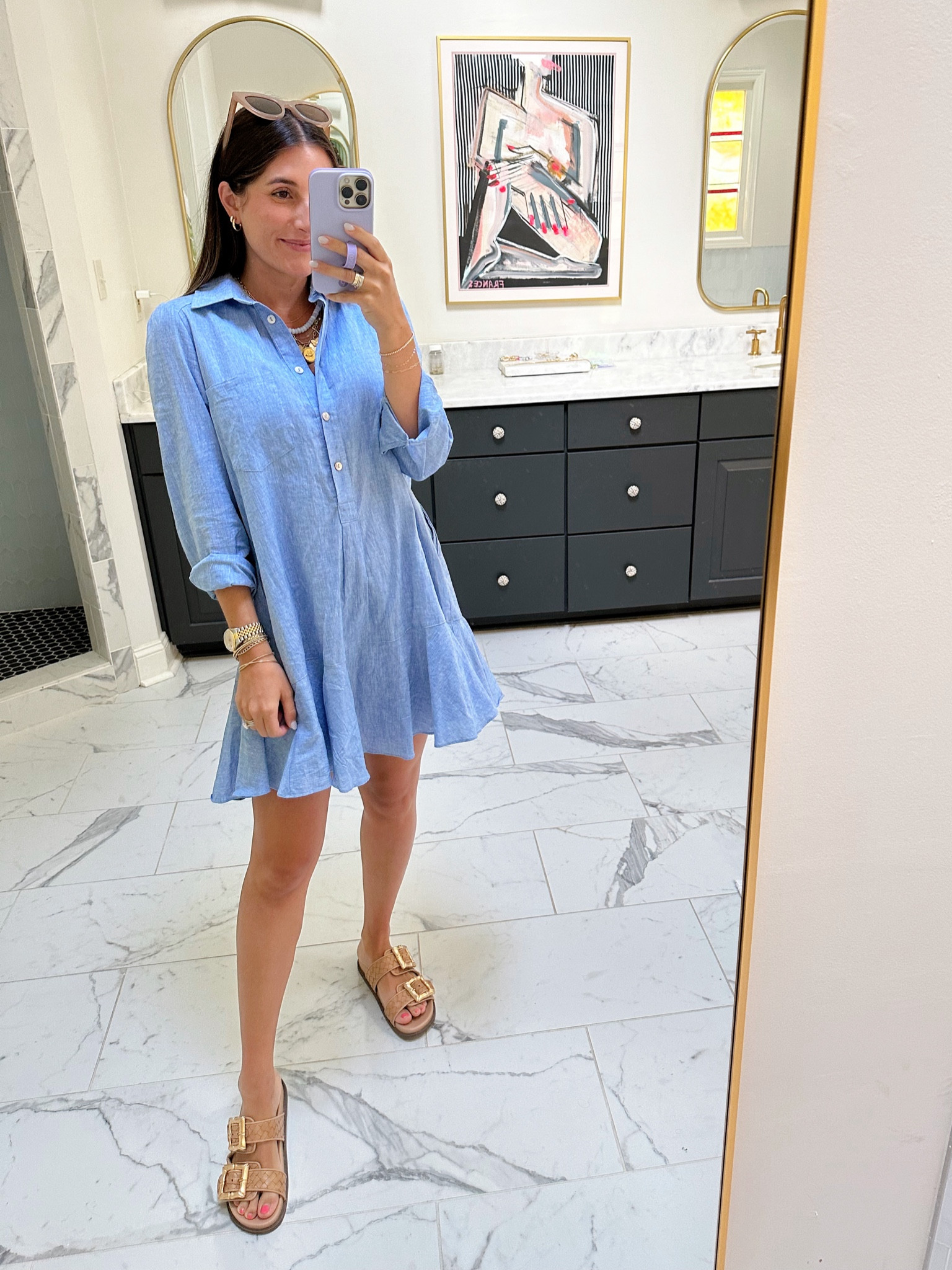 ootd! bump friendly dress I loved during pregnancy is now my favorite nursing friendly dress 😉 I’m in an xs! 

#LTKBump #LTKSeasonal #LTKSummerSales