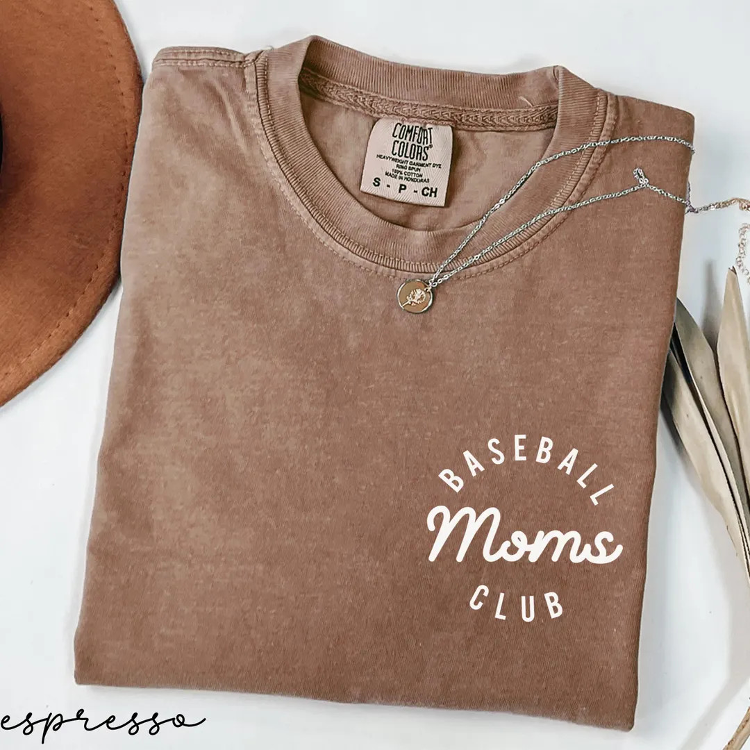 Baseball Moms Club Shirt, Funny Baseball Mom Tee, Sports Mom Shirt, Baseball Fan Mom Tee, Basebal... | Etsy (US)