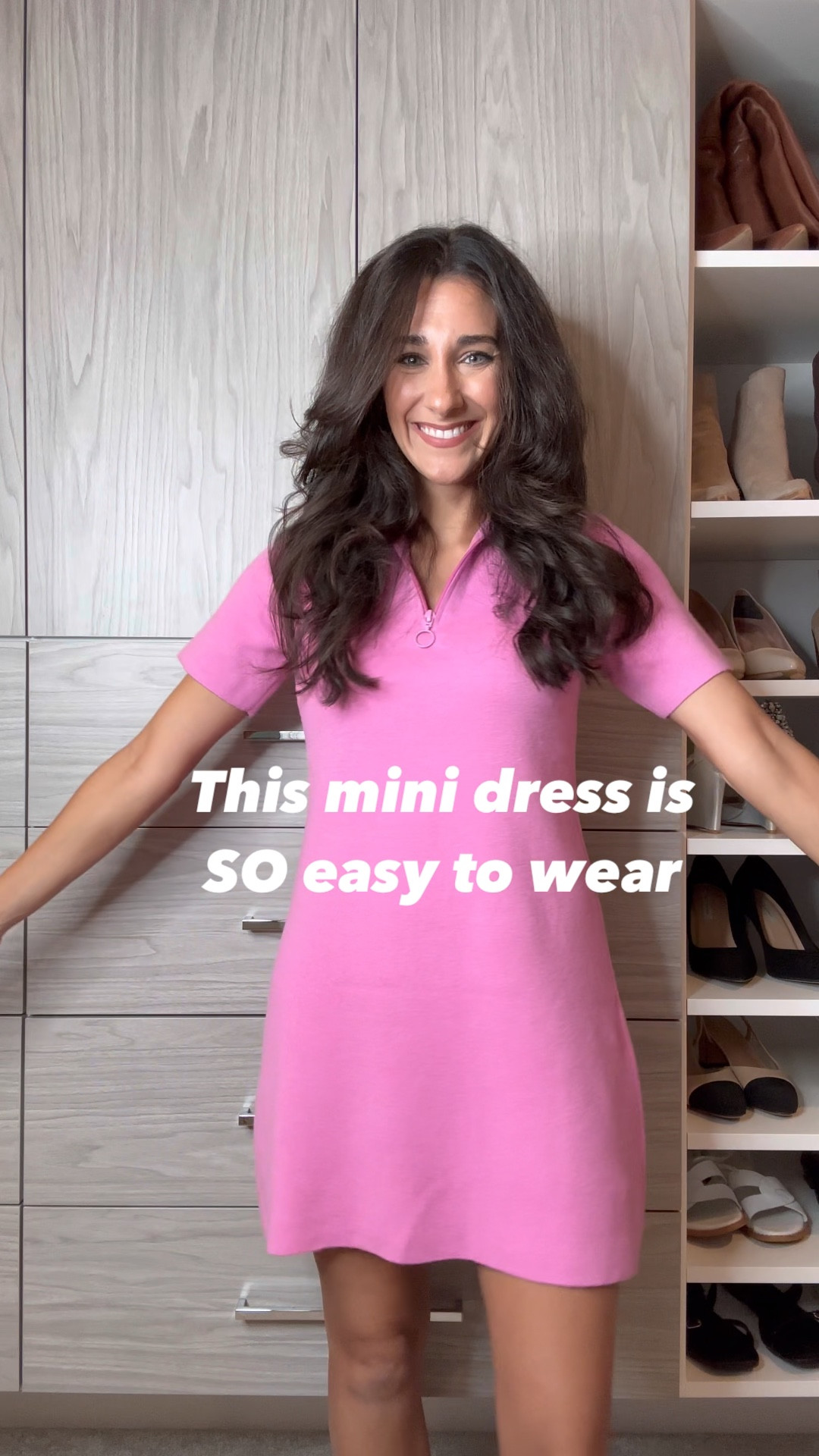 I have it on backwards and didn’t realize it!! Pink mini dress from anthropologie (wear and xs) 

#LTKSeasonal #LTKStyleTip #LTKWorkwear