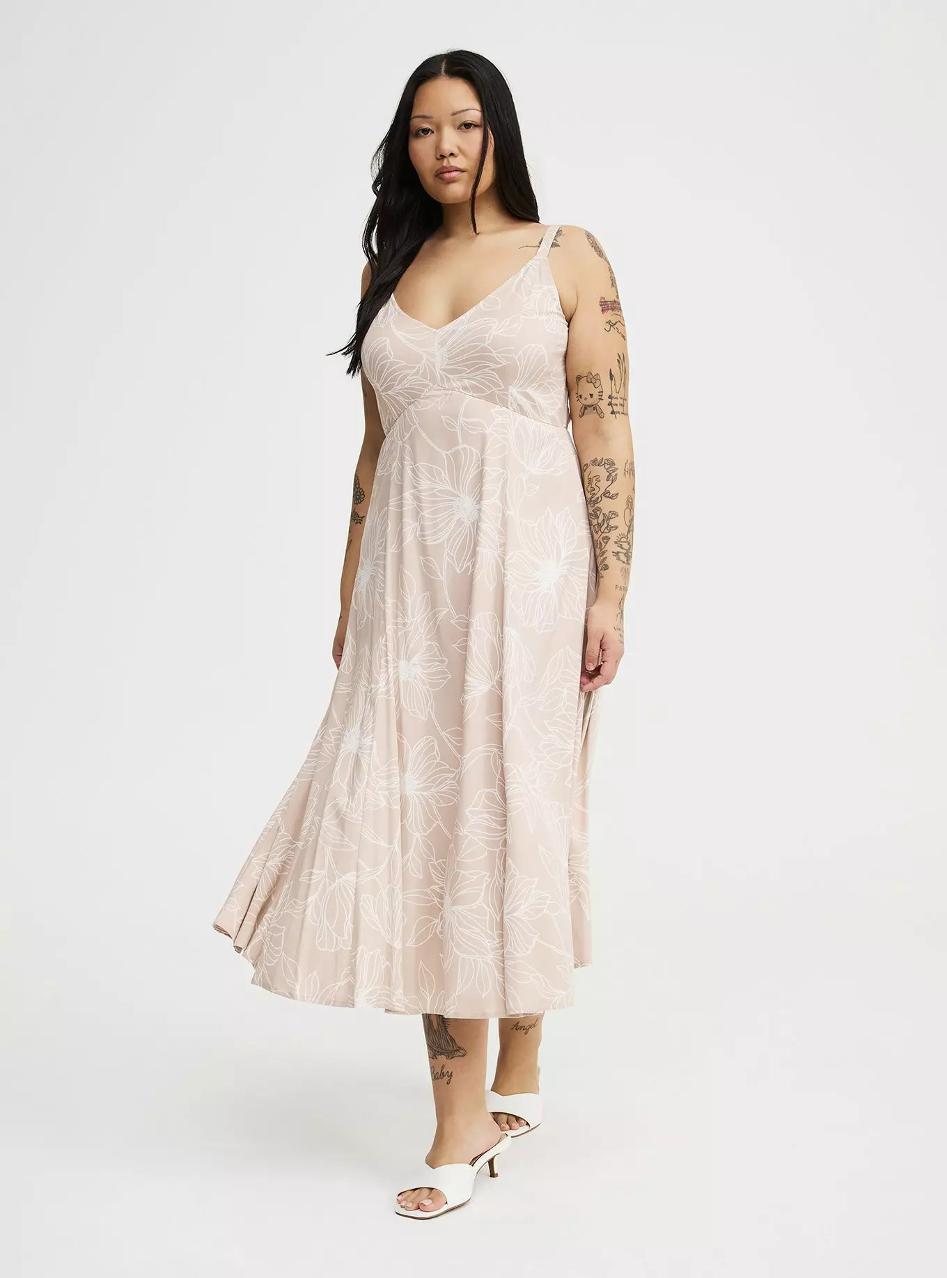 Tea Length Trapeze Dress | Torrid (US & Canada)