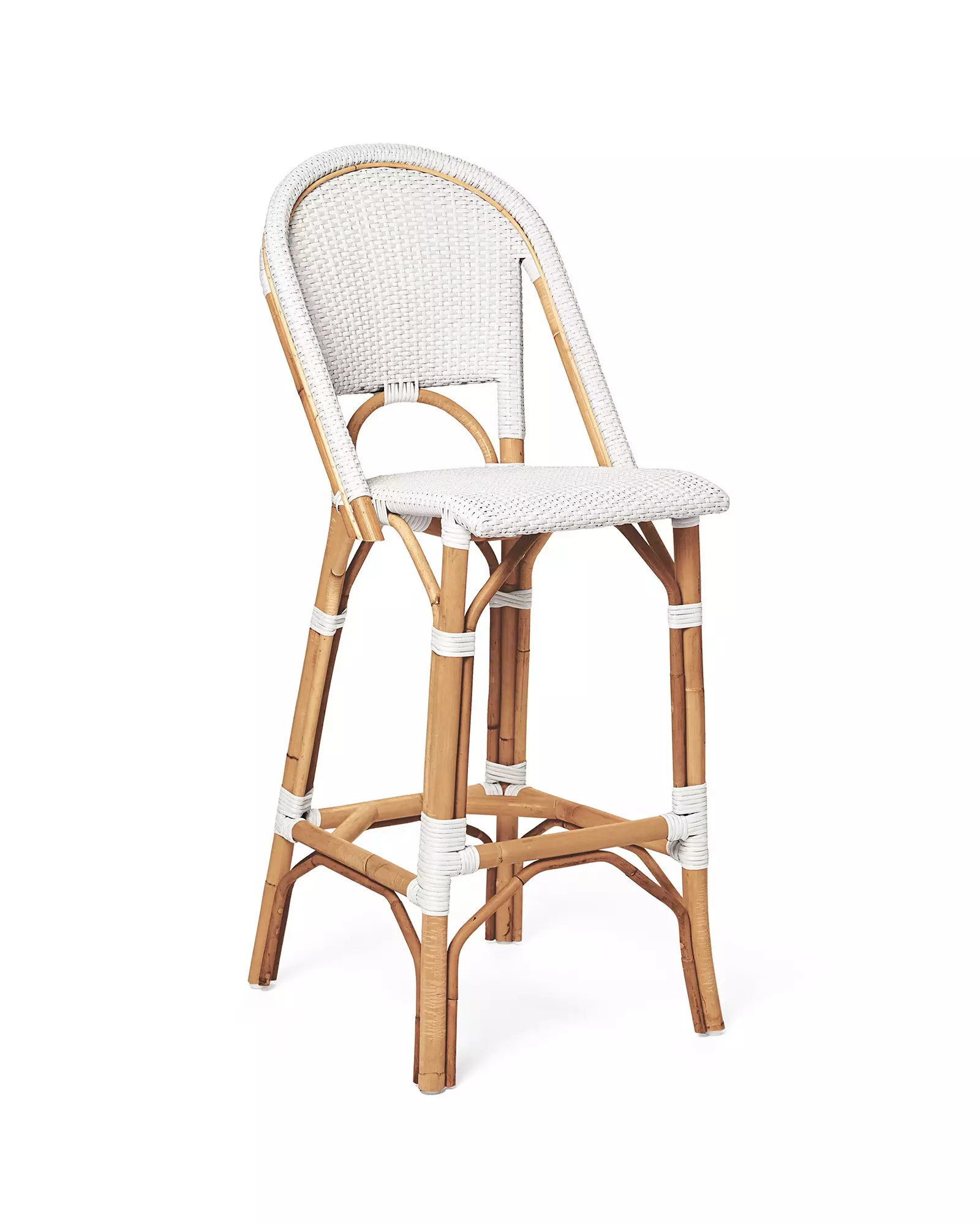 Riviera Rattan Bar & Counter Stools | Serena and Lily