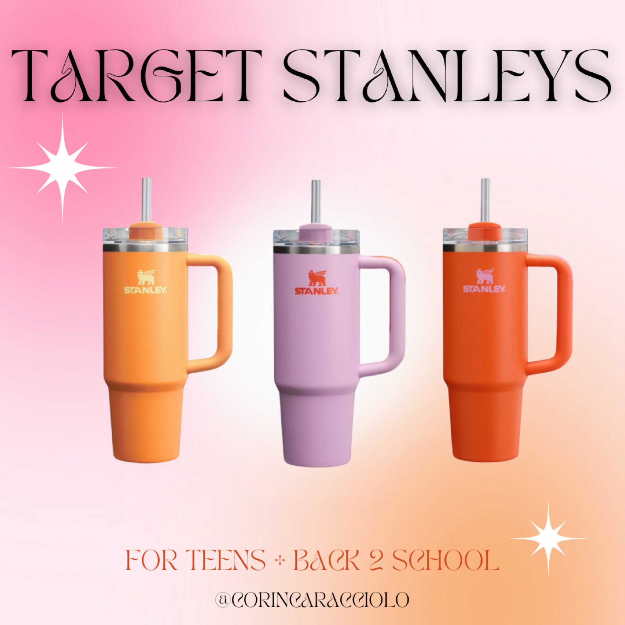 New Stanley colors at Target
30 oz Stanley cups
Kids Stanley
Stanley for teens 

#LTKFindsUnder50 #LTKSeasonal #LTKKids