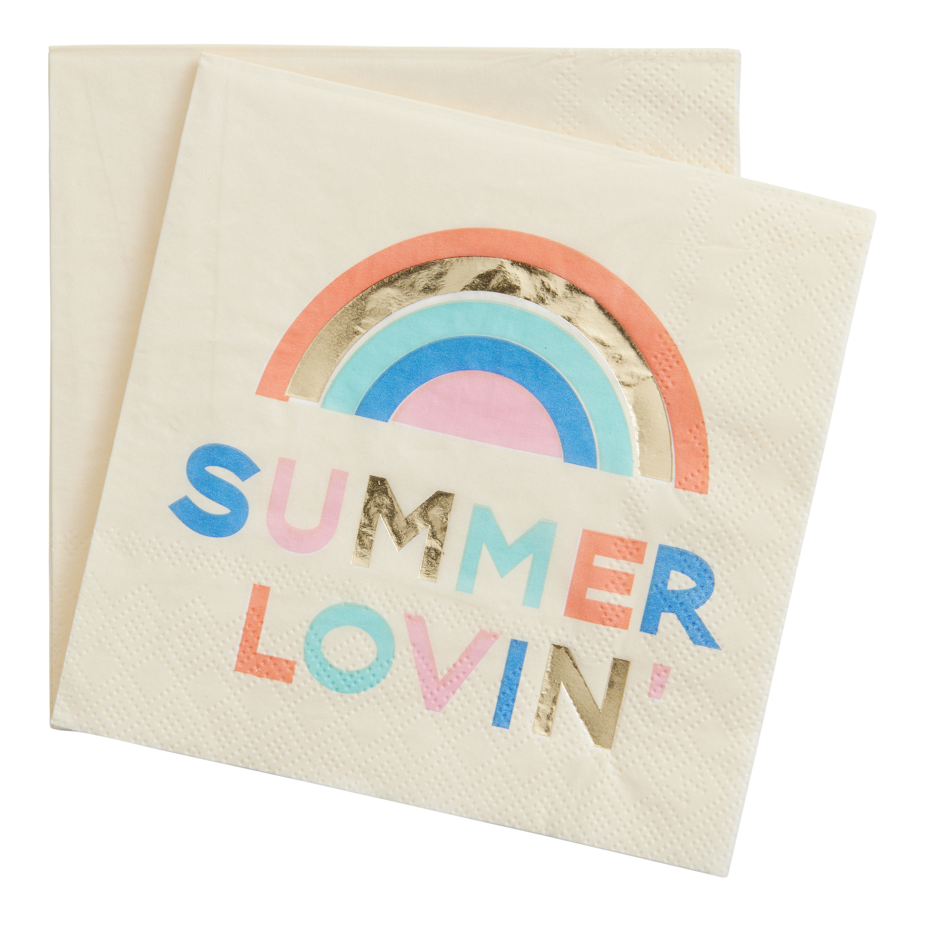 Rainbow Summer Lovin Beverage Napkins 20 Count | World Market