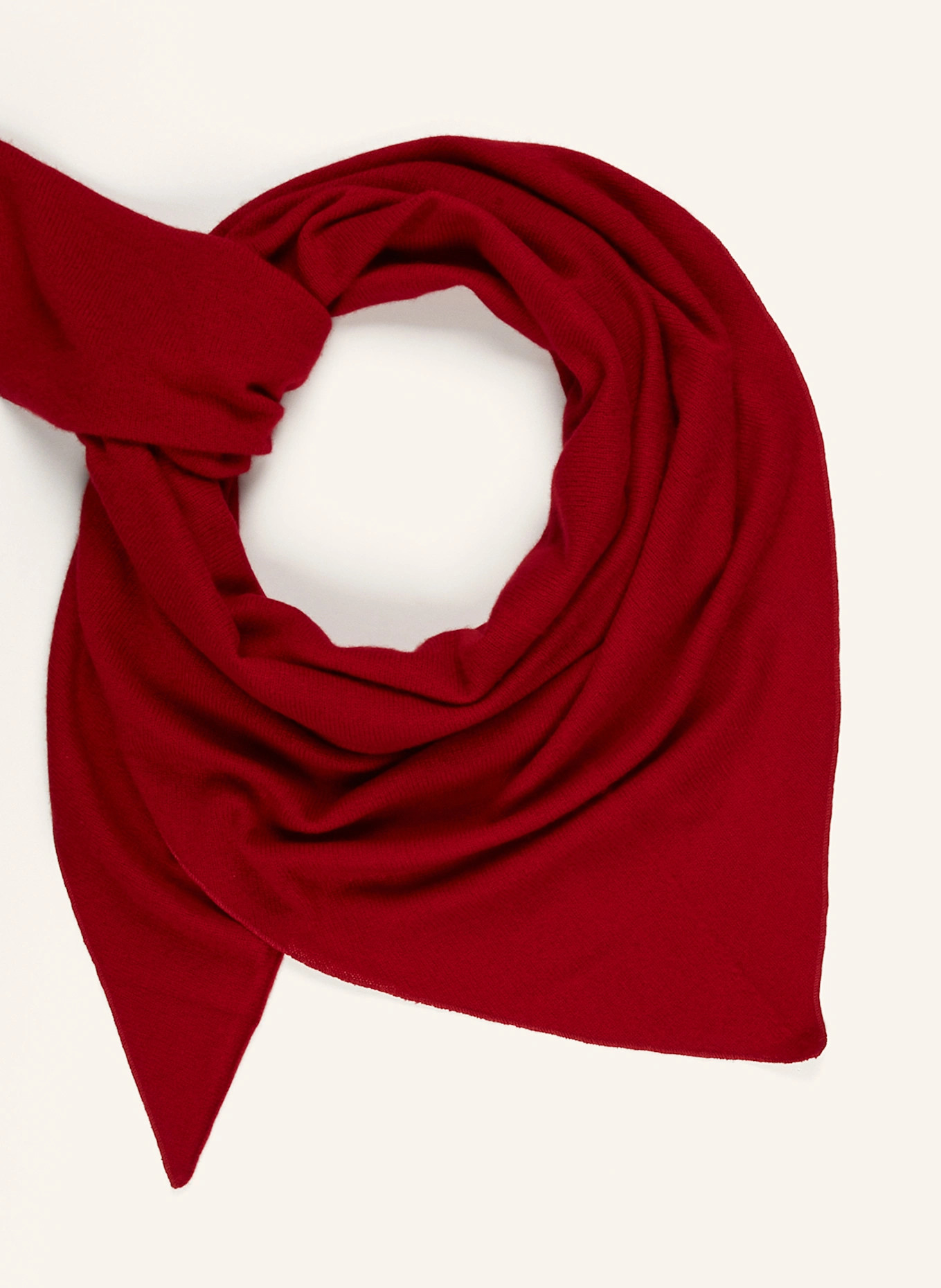 S.MARLON Dreieckstuch aus Cashmere in rot | Breuninger (DACH)