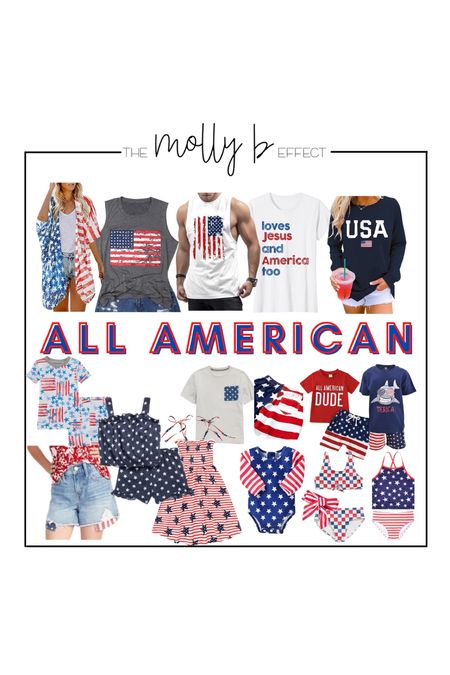 July 4th is coming up but y’all know I love all things red, white, and blue allllll year long! Here are some of my newest clothing finds 🇺🇸