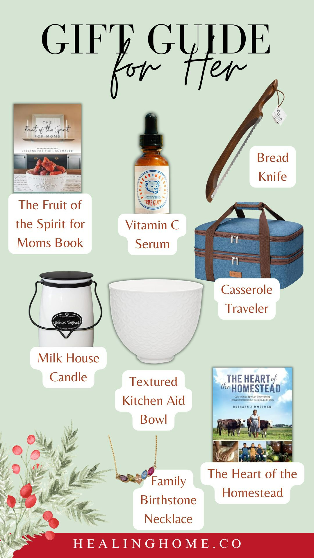 Welcome to the 2025 Healing Home gift guide! Find thoughtful items for that lady in your life. Or maybe as a gift to yourself! Think you, homesteading, homemaking gal! Something for everyone!  

 #LTKGiftGuide #LTKHoliday #LTKSeasonal