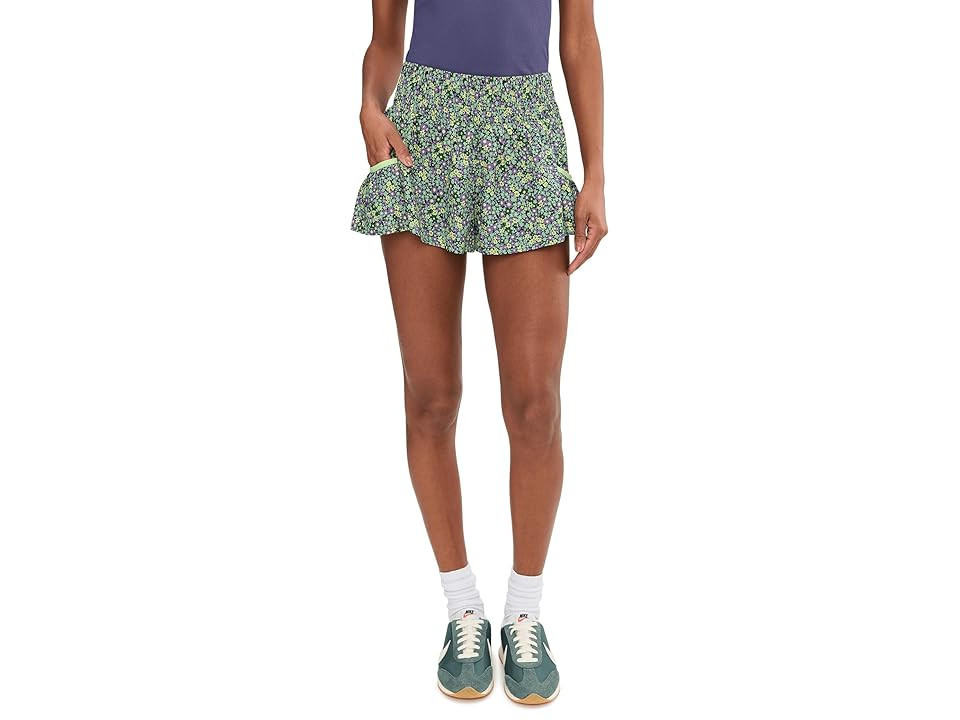 FP Movement Get Your Flirt On Print Shorts Women's Shorts Ditsy Circus Combo : LG (Women's 12) 3, Elastane/Polyester | Zappos