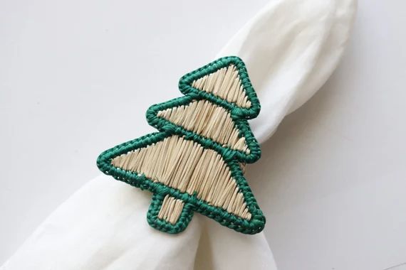 Christmas Tree Napkin Ring | Etsy (CAD)