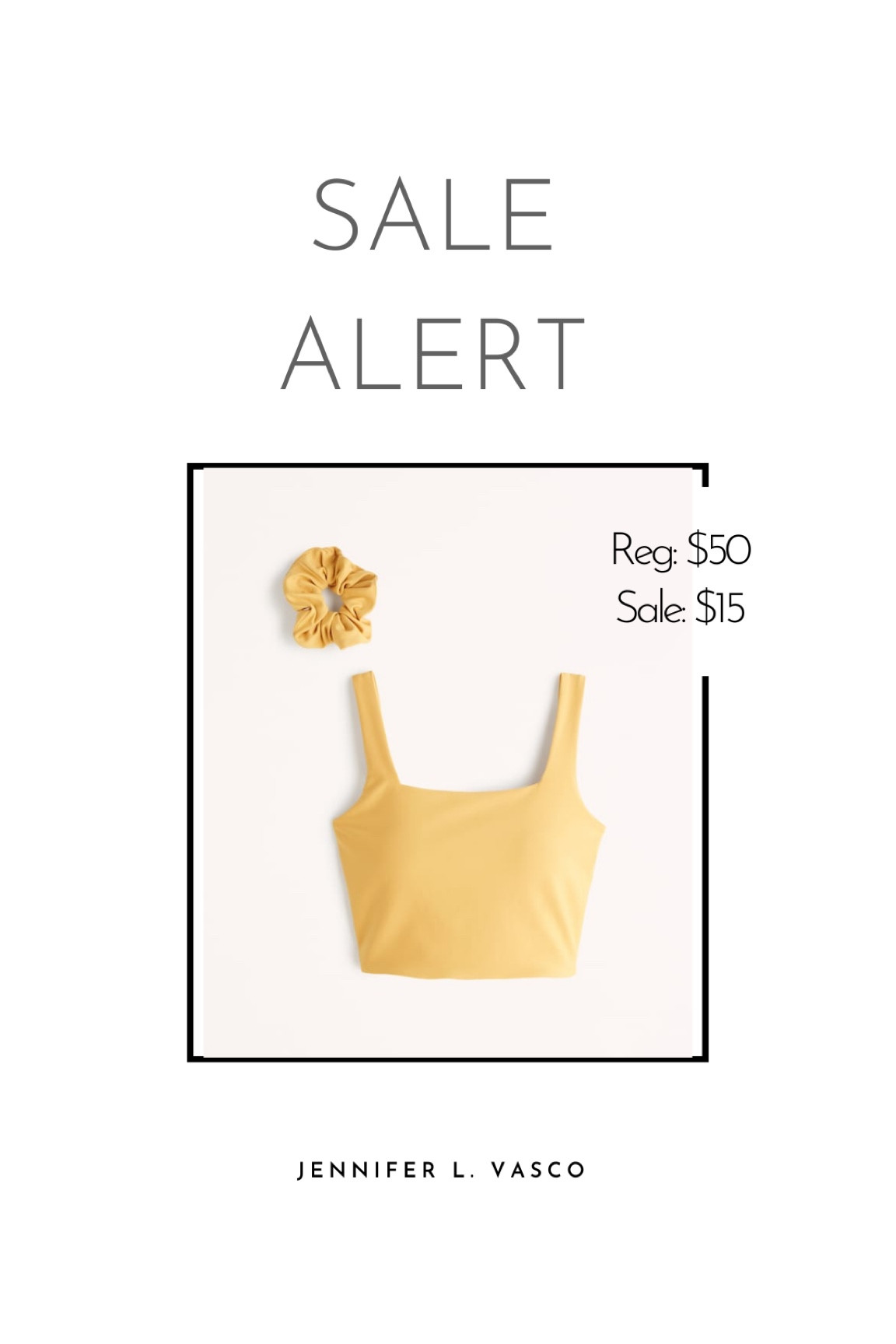 YPB squareneck tank on sale from Abercrombie. Use code AFLOVERLY for an additional 20% off!

#LTKsalealert #LTKfit #LTKunder50