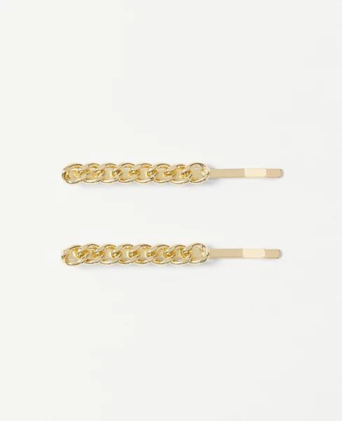 Chain Bobby Pin Set | Ann Taylor (US)