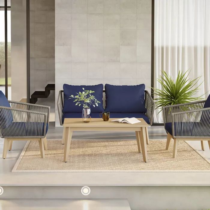 Outdoor Acacia Coffee Table - TK Classics | Target