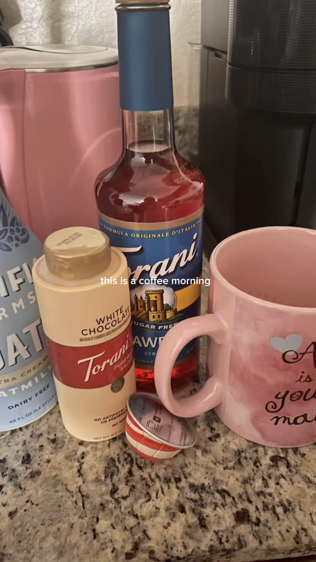 Nespresso coffee in the morning is a must! This is the new white chocolate strawberry pod! So delicious!!

#LTKHome #LTKWatchNow