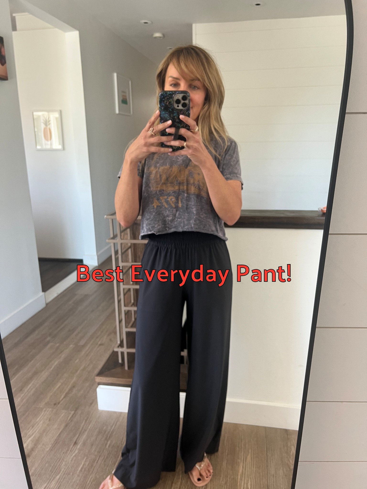We have fallen in love with these pants! They are unbelievably comfortable, you can dress them up or down, and they come in short and tall sizes! 

#LTKStyleTip #LTKActive #LTKOver40