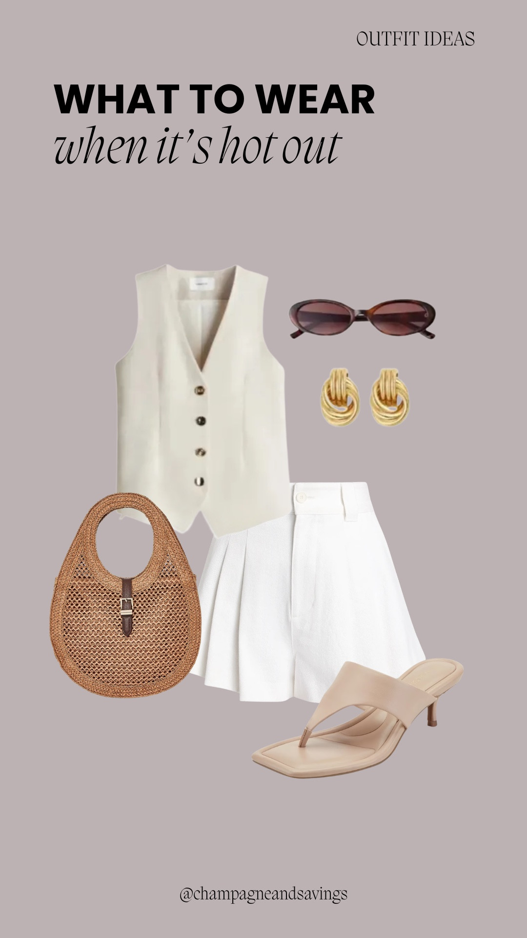 Hot weather outfit

#LTKootd