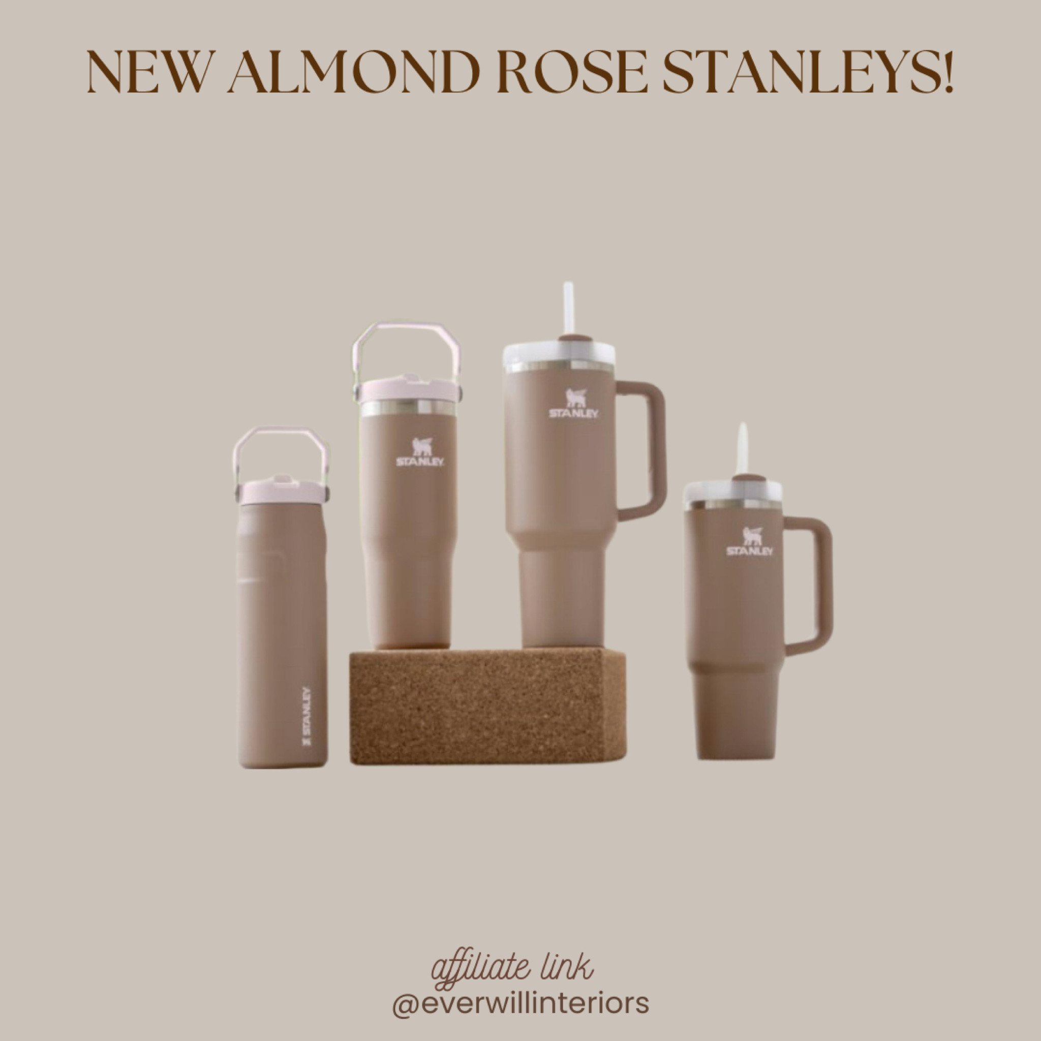 Love the new color so much!

#stanley #stanleycup #stanleycups #stanleytumbler #newstanley #newstanleycolor #almondrosestanley #amazonstanley

#LTKFindsUnder50 #LTKHome #LTKBacktoSchool