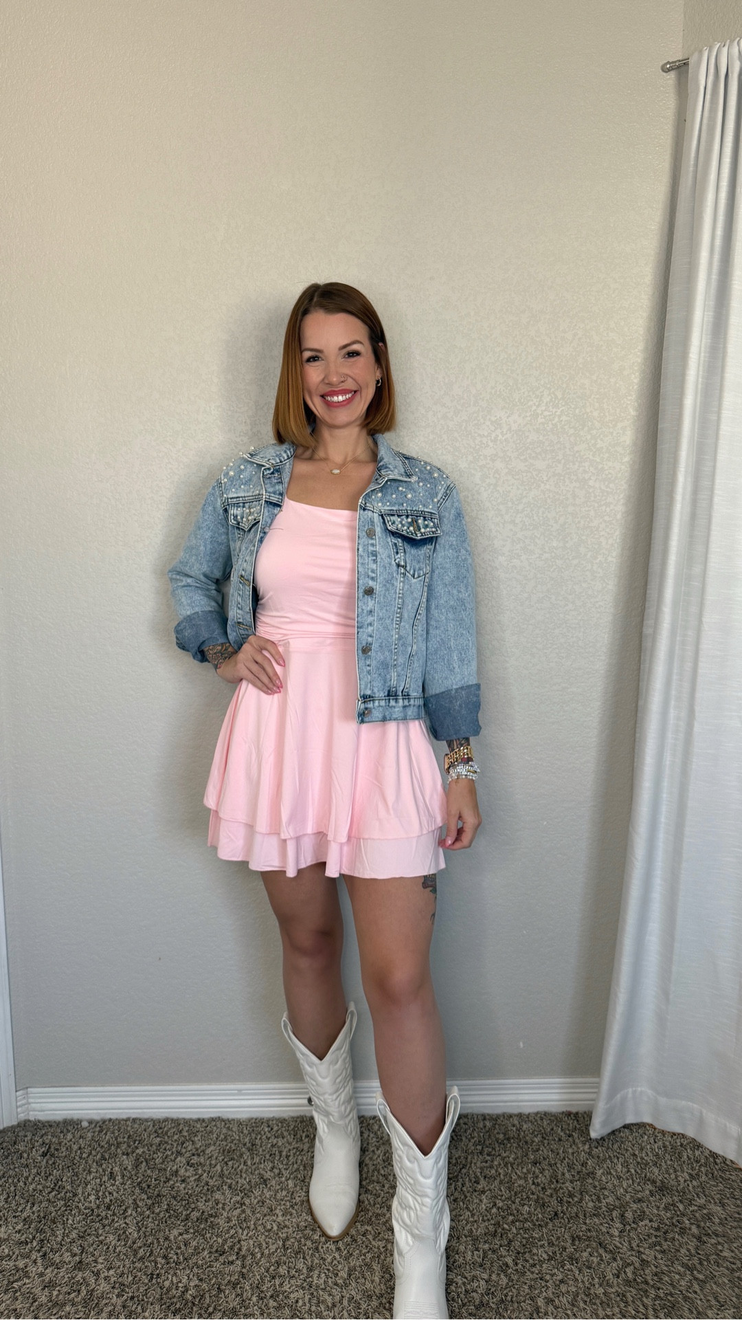 The cutest double layer dress! Wide straps, not see through and so pretty! I do wish it had shorts under it, but that’s an easy fix 💕 I’m 5’6”, 143 and wearing a medium 

#LTKgrwm #LTKdayinmylife #LTKmomlife