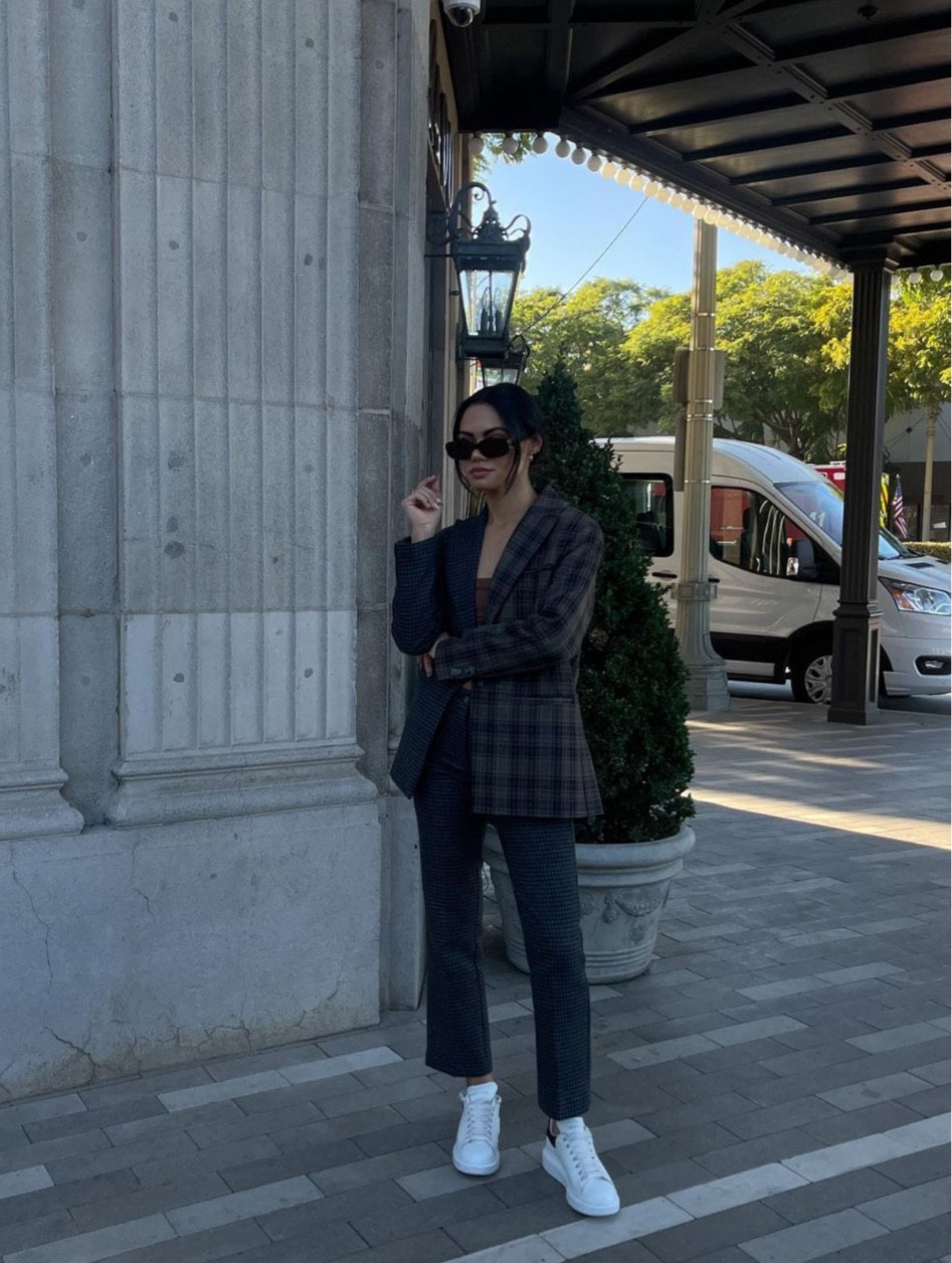 plaid blazer + pant sets #revolve back to school looks 

#LTKBacktoSchool #LTKSeasonal #LTKFind