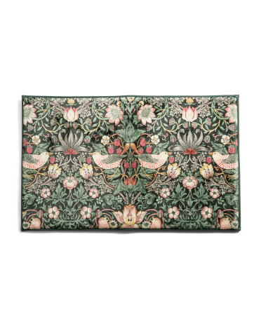 21x34 Strawberry Thief Printed Memory Foam Bath Rug | TJ Maxx