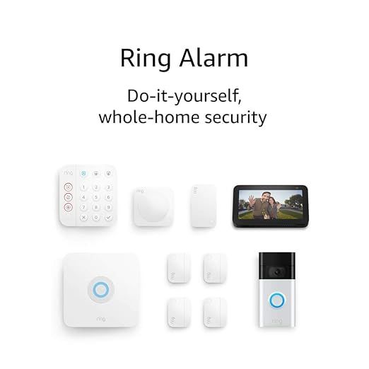 Ring Alarm 8-piece kit (2nd Gen) with Ring Video Doorbell (2nd Gen) and Echo Show 5 | Amazon (US)