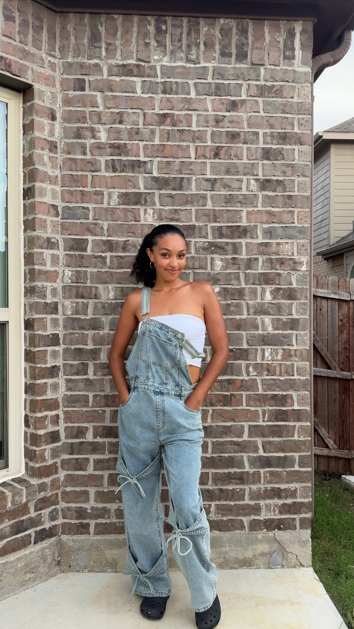 Bow overalls 🌻 

#LTKSummerEdit #LTKFindsUnder100 #LTKSeasonal