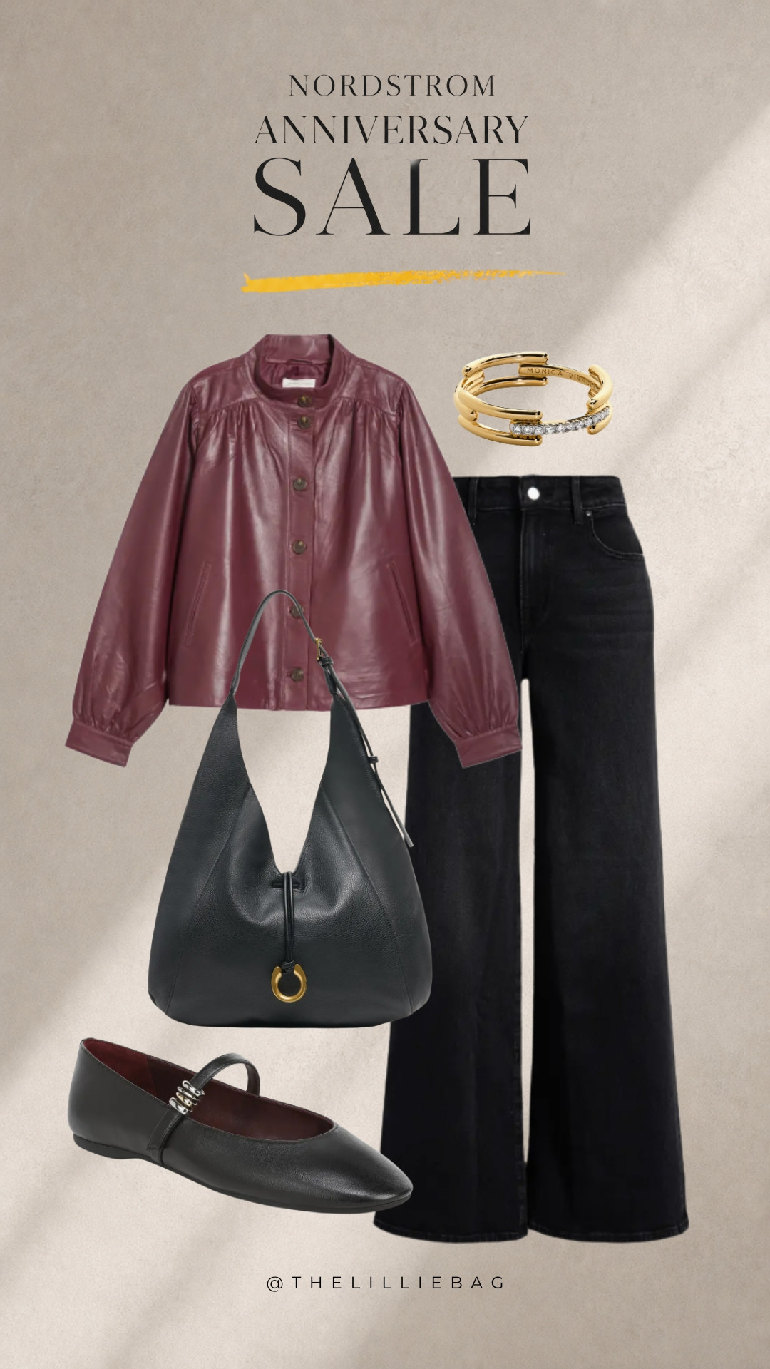 Fall staples that never go out of style 🍂 A rich leather jacket, great denim, chic flats, and the everyday bag you'll wear on repeat. The Nordstrom Anniversary Sale is the best time to invest in timeless pieces at a discount.

#LTKootd #LTKSeasonal #LTKSaleAlert