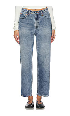 GRLFRND Eva Relaxed 90's Jeans in Hidden Forest from Revolve.com | Revolve Clothing (Global)