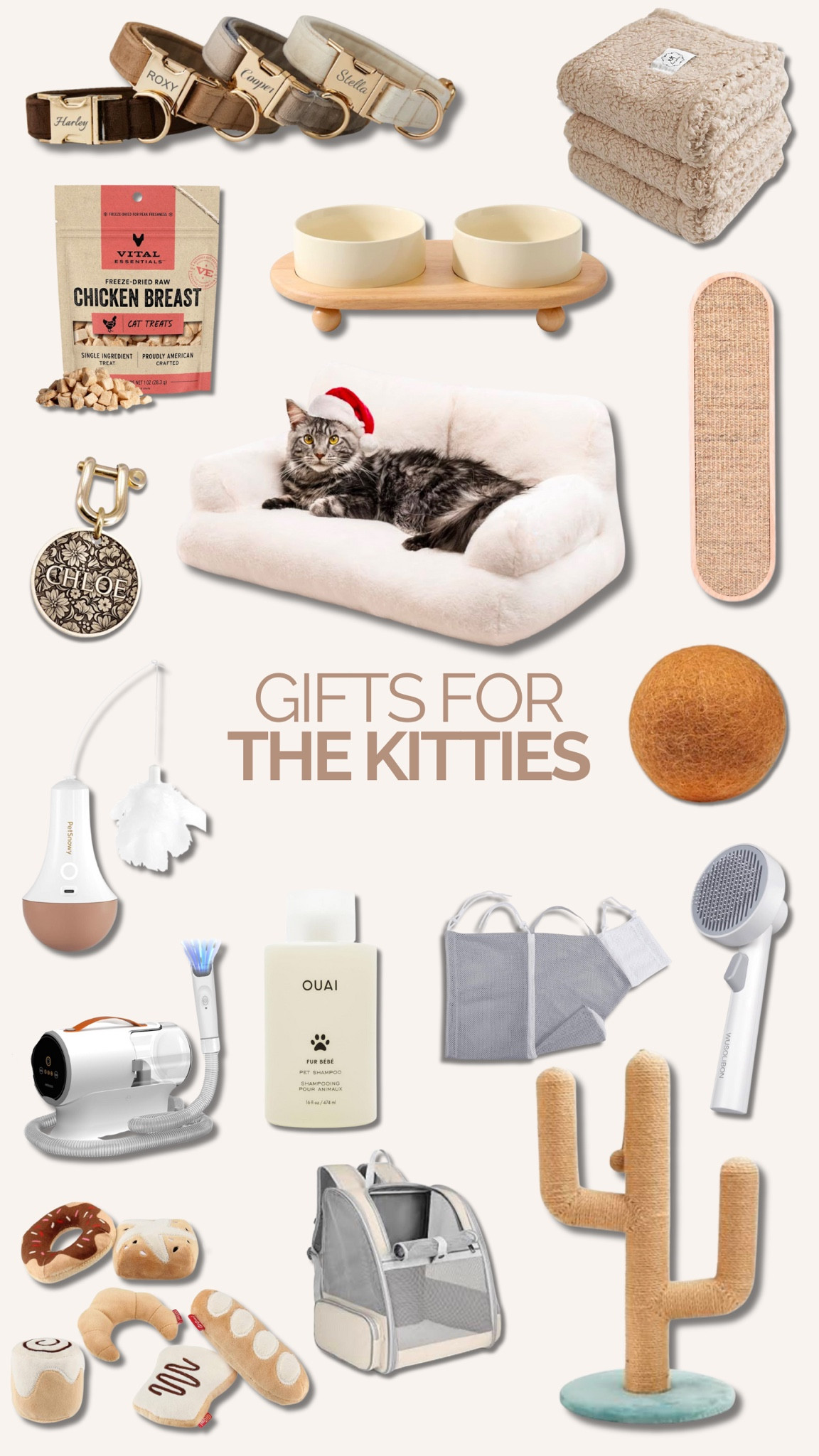 Because the cats deserve love, too! 🐱💝 These gift ideas are perfect for keeping your feline friend entertained, cozy, and spoiled. From chic scratching posts to personalized collars, shop these picks for the purr-fect holiday gift! #ltkpets #ltkholiday #catsofinstagram

#LTKGiftGuide #LTKSaleAlert #LTKHome