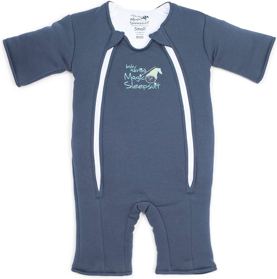 Baby Merlin's Magic Sleepsuit - 100% Cotton Baby Transition Swaddle - Baby Sleep Suit - Night Sky... | Amazon (US)