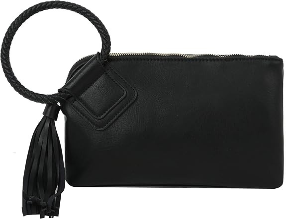 Womens Clutch Purse Wristlet Wallet Evening w/Hand Strap Casual Formal Vegan Leather - Metro Muse | Amazon (US)