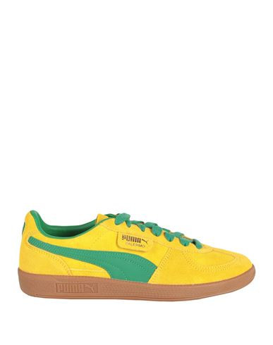 Puma Palermo Woman Sneakers Yellow Size 5.5 Cowhide | YOOX (US)