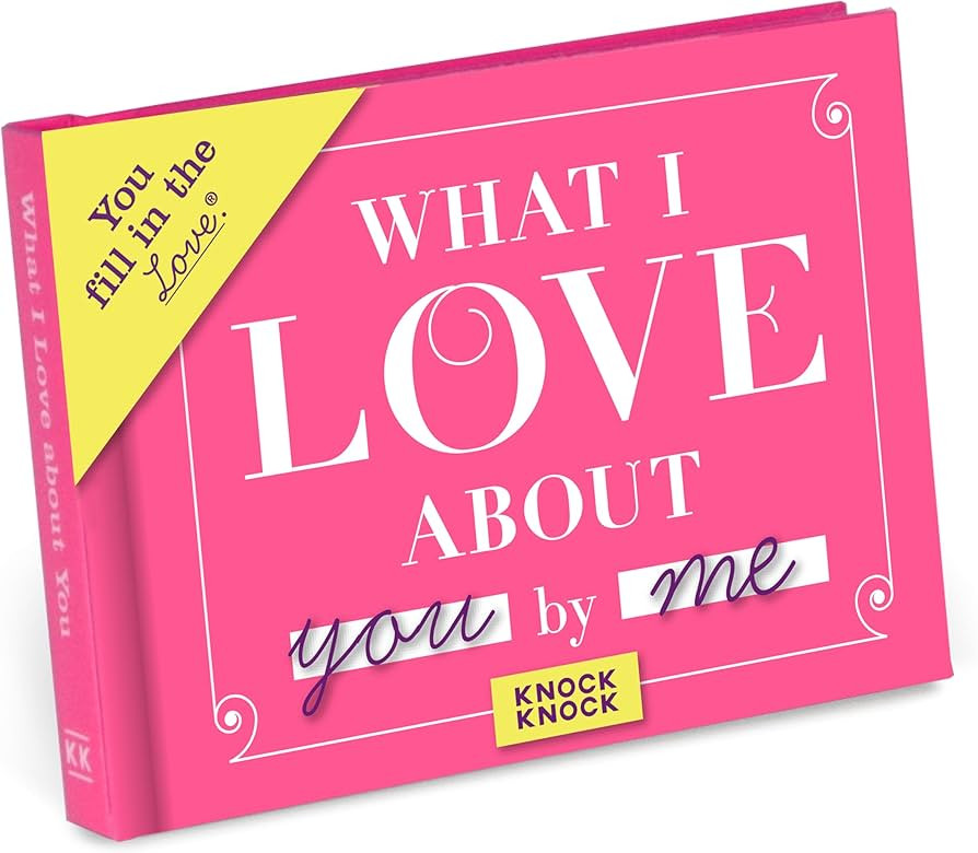 Knock Knock What I Love about You Book Fill in the Love Fill-in-the-Blank Gift Journal, 4.5 x 3.2... | Amazon (US)